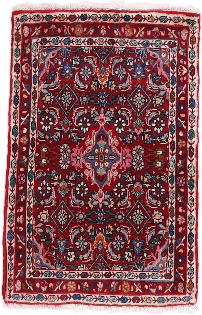 Bidjar Tappeto 80x50 (Iran) Annodato A Mano