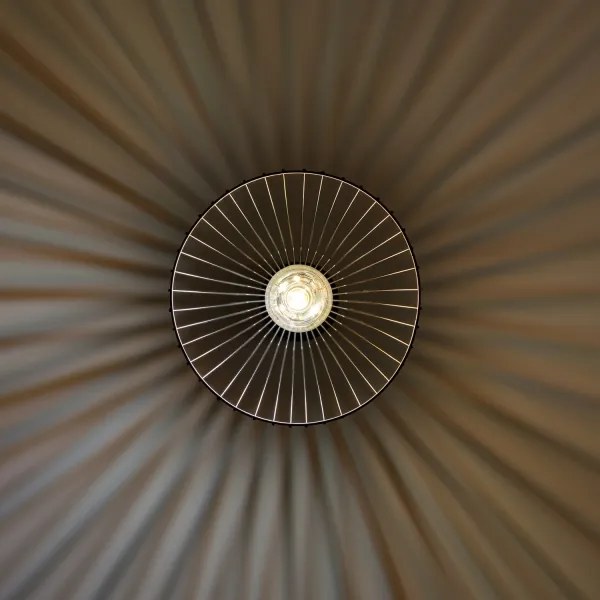 Brilagi - Lampadario LED a sospensione su cavo CERIA WIRE, 1xE27/40W/230V, Ø 30 cm, nero