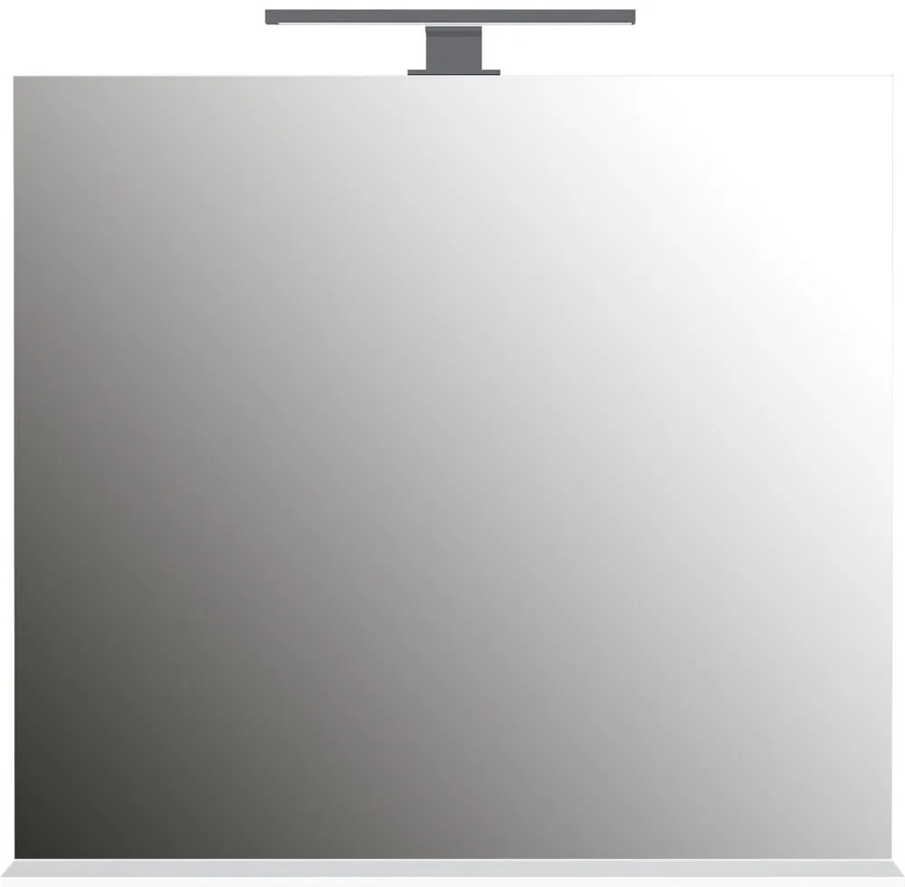 Specchio da parete con illuminazione/con ripiano 76x75 cm – Germania