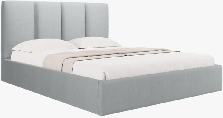 Letto Pyla in bouclé Baloo – 160x200 cm