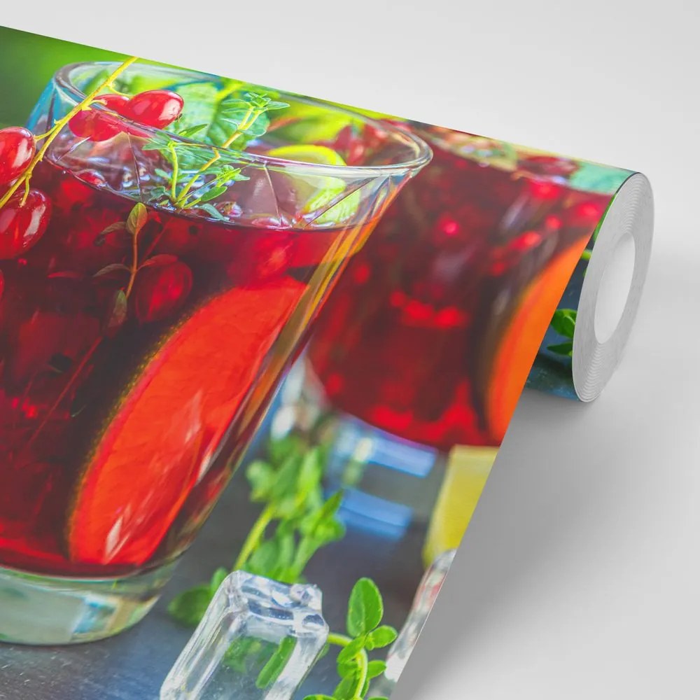 Carta da parati – Cocktail rosso