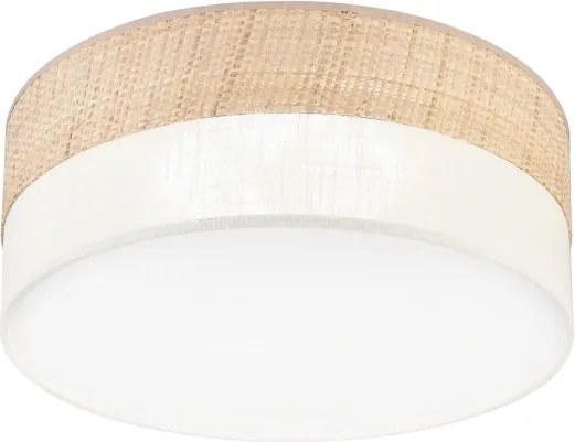 Plafoniera LED SIRJA BOHO LED/20W/230V Ø 35 cm beige/crema
