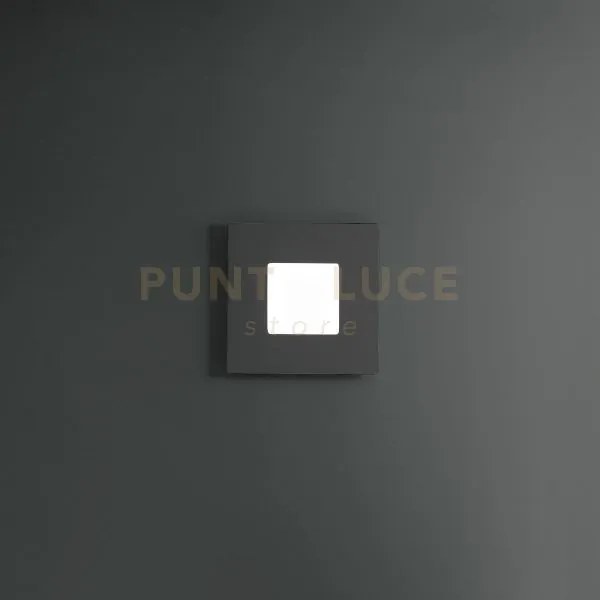 Bilde p/p - plafoniera colore nero a led 3000k 2500lm 25w dimmerabi...