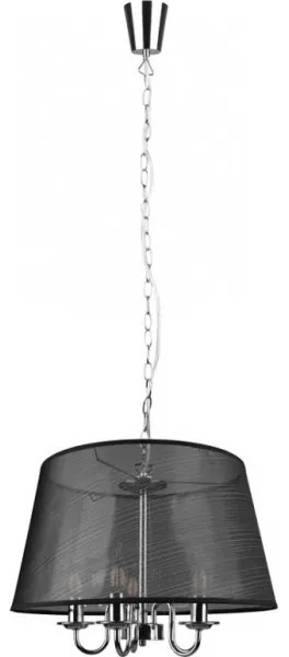 Reality - Lampadario LED a catena CIMA 5xE14/40W/230V nero