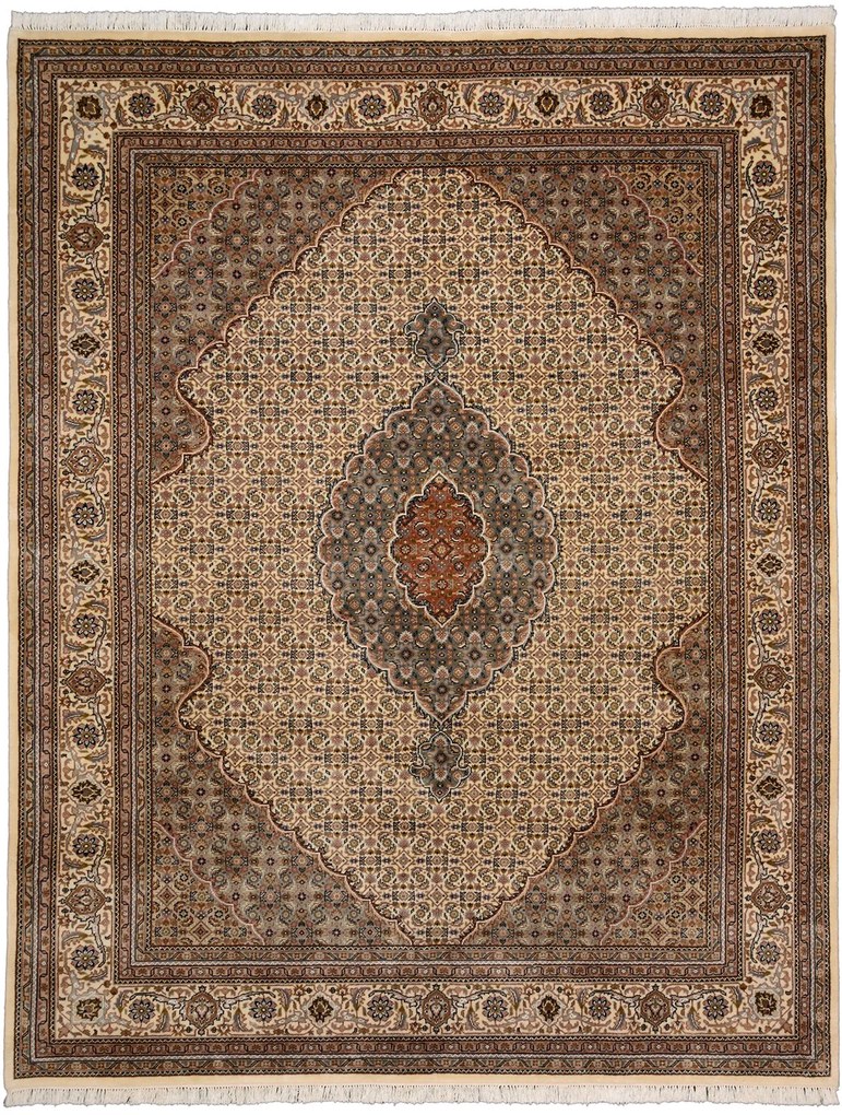 Bidjar Tappeto orientale 310x250 Beige (Indian) Annodato A Mano