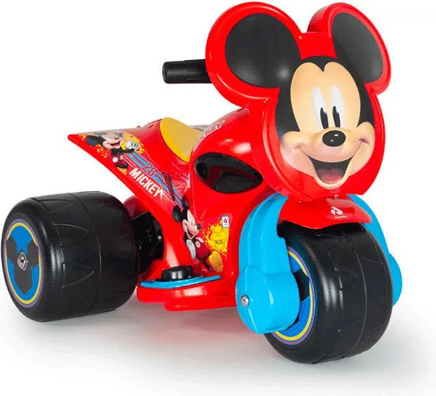 Moto Elettrica per Bambini 6V 3 Ruote Samurai Disney Mickey...