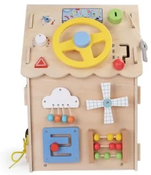 2Kids Toys - Pannello attività casetta beige