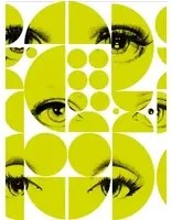 Mindthegap Carta da parati Eyes and Circles - WP20085