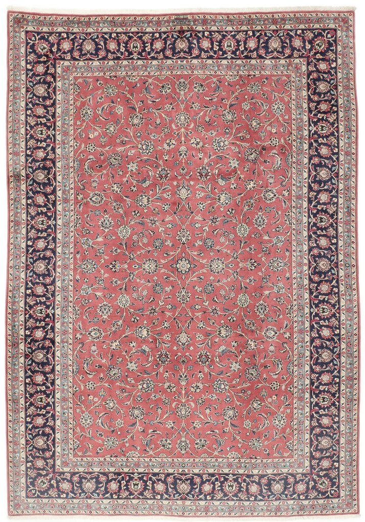 Kashan Tappeto 360x250 (Iran) Annodato A Mano