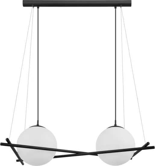 Eglo 39592 - Lampada a sospensione con cavo SALVEZINAS 2xE27/25W/230V
