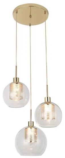 Rabalux 19792 - Paralume di ricambio PHILANA diametro 19 cm limpido