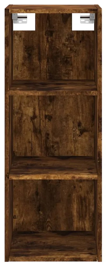 Credenza Rovere Fumo 34,5x32,5x180 cm in Legno Multistrato