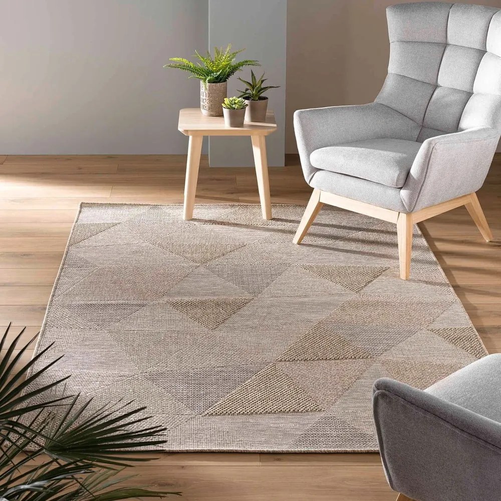 Tappeto beige 120x170 cm Odilon – douceur d'intérieur
