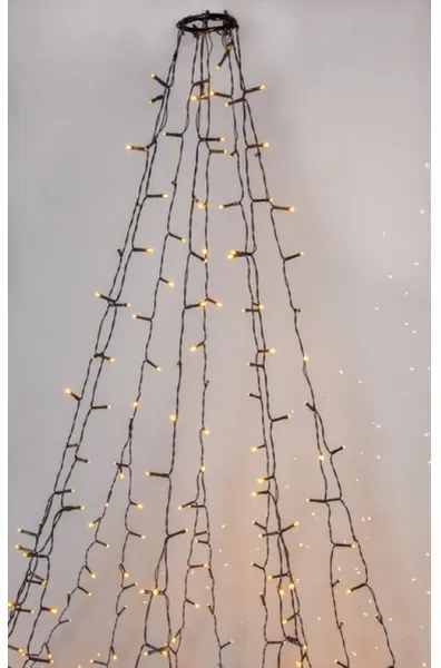 Eglo 410816 - Catena natalizia LED da esterno GOLDEN 360xLED 2m IP44 bianco caldo