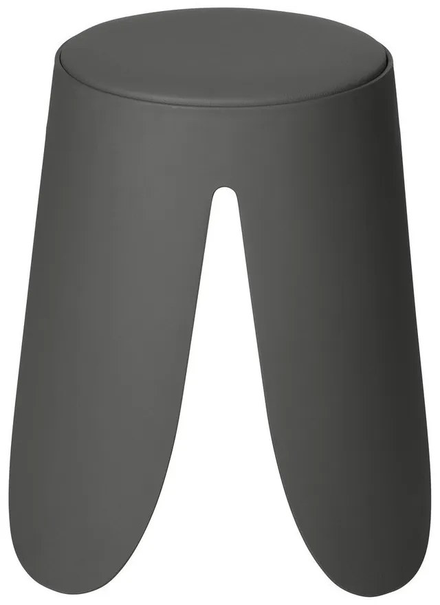 Sedia in plastica antracite Comiso - Wenko