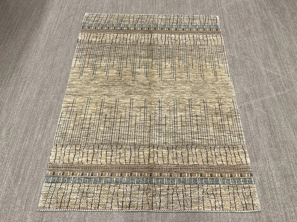 Loribaft Tappeto persiano 150x200 Beige (Iran) Annodato A Mano
