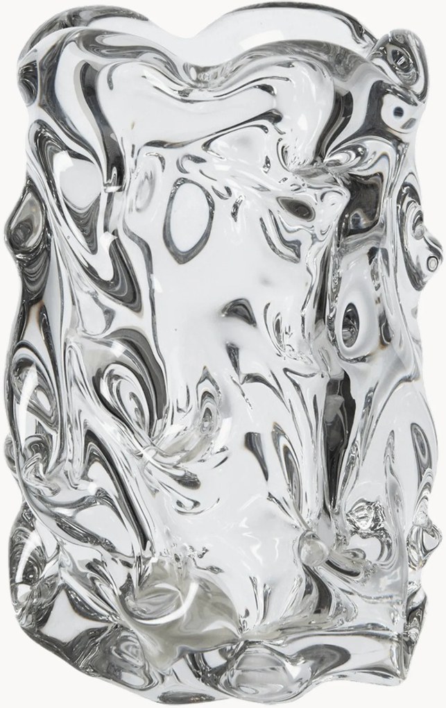 Vaso in vetro soffiato Virelle, alt. 18 cm