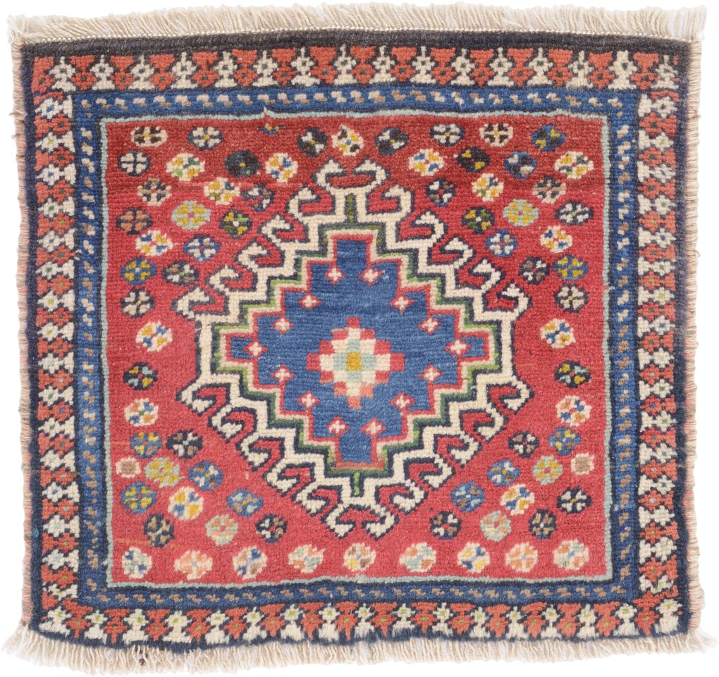 Yalameh Tappeto persiano 40 x 40 (Iran) Annodato A Mano