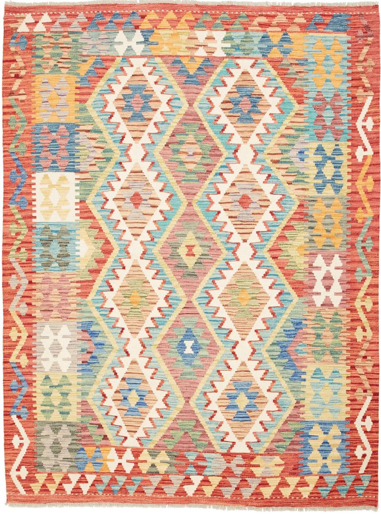 Kilim Tappeto 150 x 200 (Pakistan) Tessuto A Mano