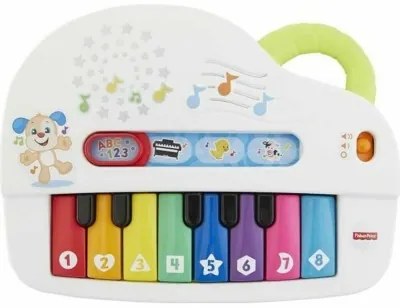 Piano Interattivo per Bambini Fisher Price My Funny Piano (FR)