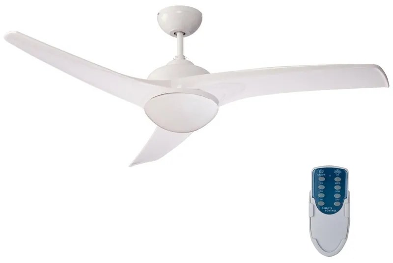 Ventilatore da soffitto Tokyo bianco, D. 132 cm INSPIRE