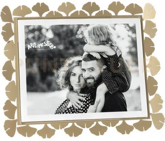 Portafoto ginkgo maxi orizzontale miele