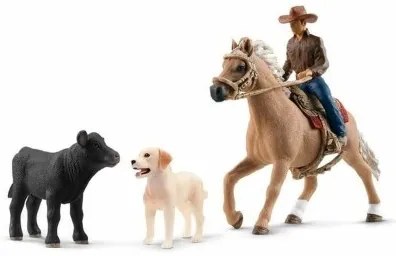 Personaggi d'Azione Schleich Western Riding Adventures + 3 anni