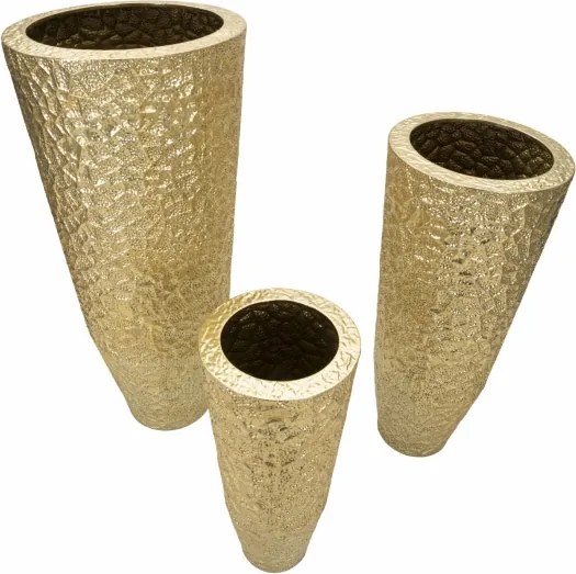 Porta Vasi Glasy Tris Cm Ø 50,8X114,9-40X92,7-29,8X70,5