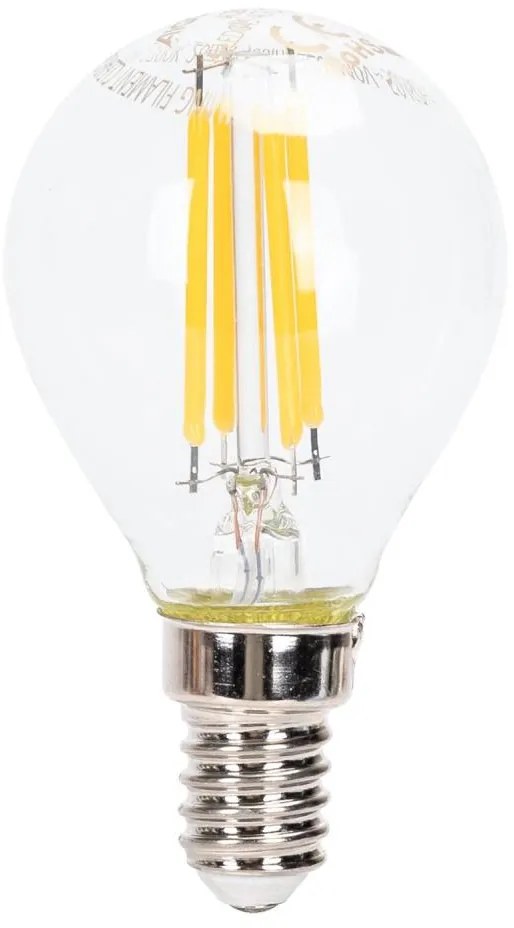 Lampadina LED dimmerabile FILAMENT G45 E14/4W/230V 2700K - Aigostar
