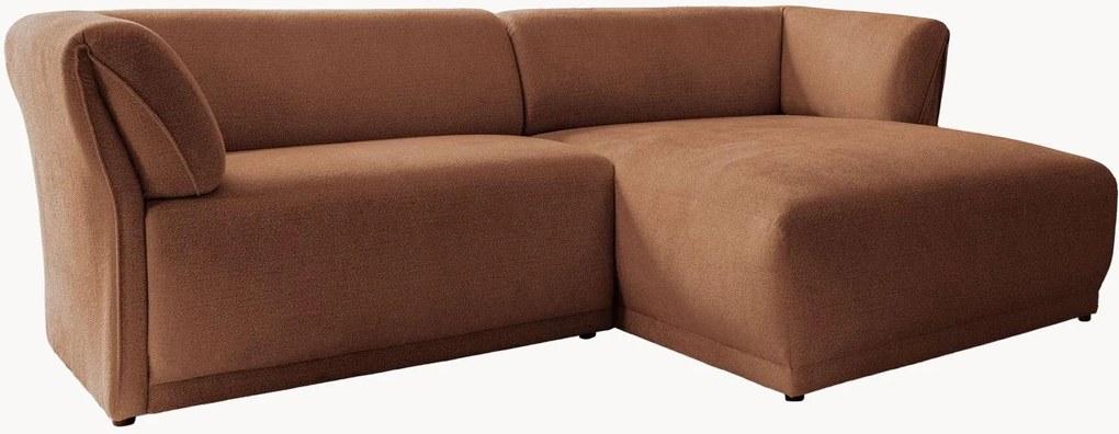 Divano angolare 4 posti in ciniglia Gatsby