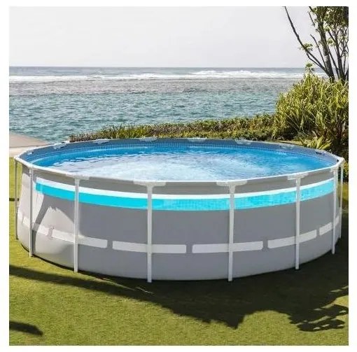 Intex Piscina Prisma Clearview con Accessori 488x122cm