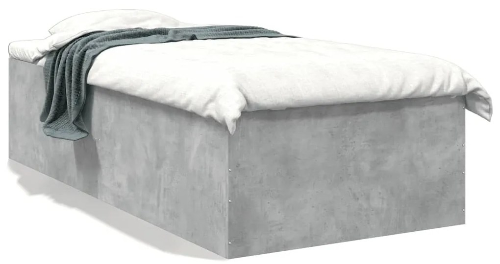 Giroletto Grigio Cemento 90x190 Cm İn Legno Multistrato /