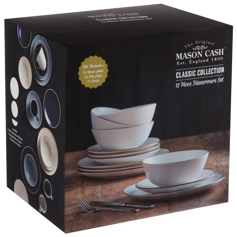 Set da pranzo in pietra 12 pz Classic – Mason Cash