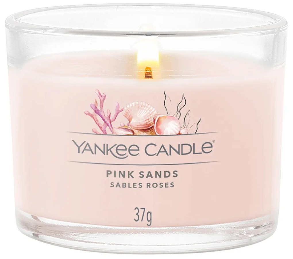 Pink Sands candela votiva profumata Yankee Candle