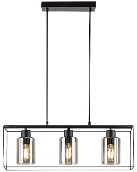 Rabalux 72033 - Lampadario a cavo CHADWICK 3xE27/25W/230V