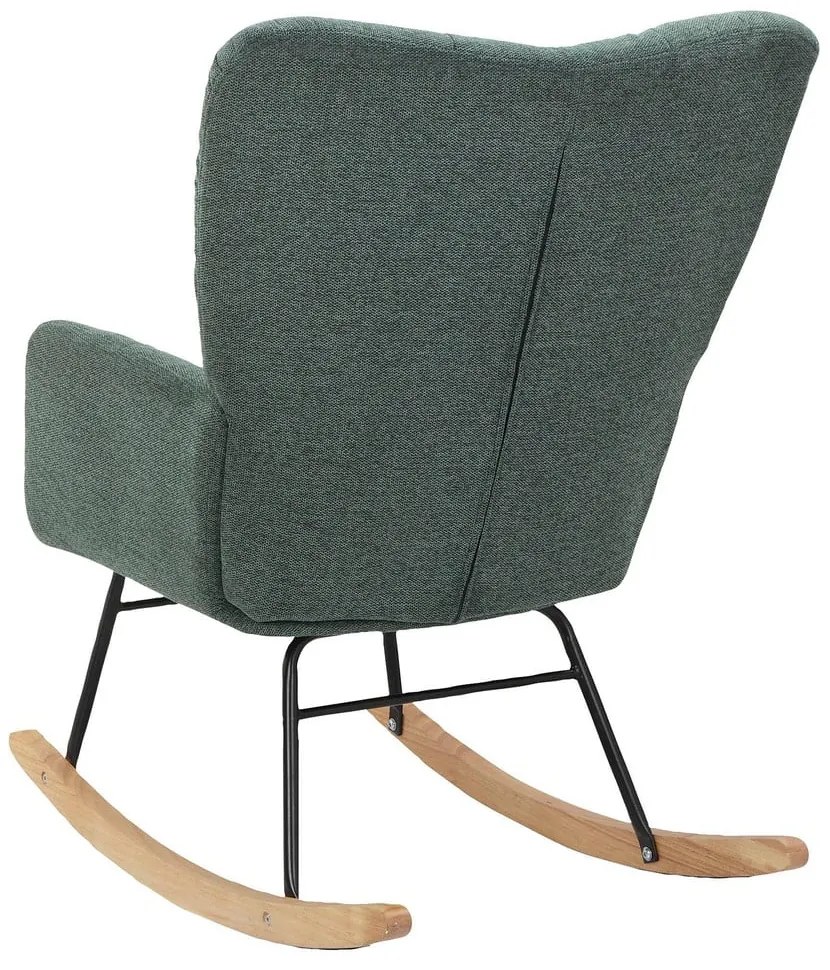 Poltrona a dondolo verde Elza - Støraa