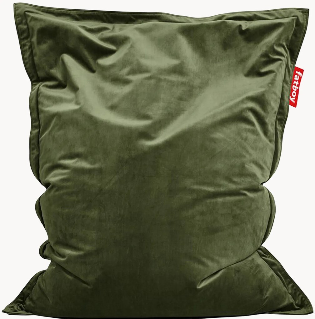 Pouf sacco in velluto Original Slim