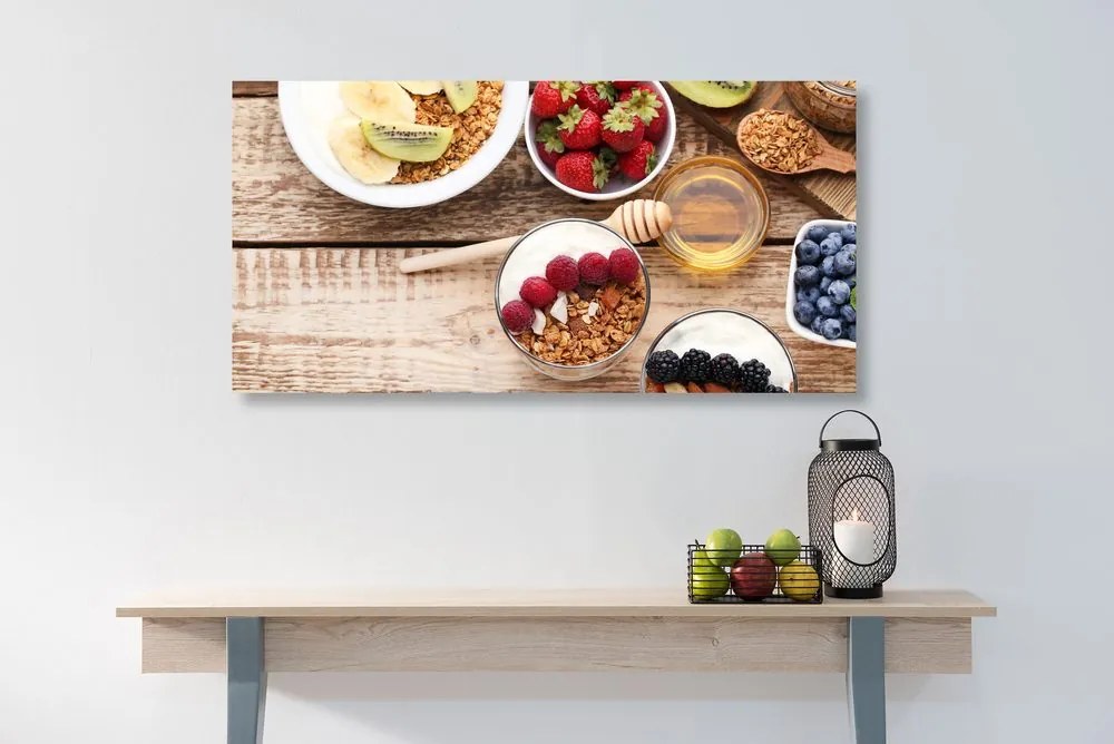Quadro su tela – Colazione salutare
