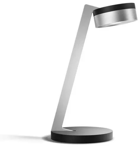 Blade T1 Slim Lampada da Tavolo Matt Black/Satin Silver - Light-Point