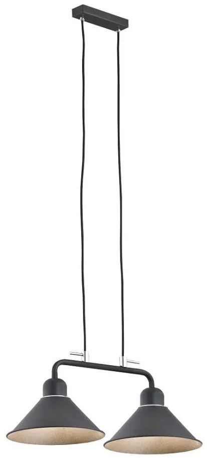 Argon 768 - Lampada a sospensione DŻERBA 2xE27/60W/230V