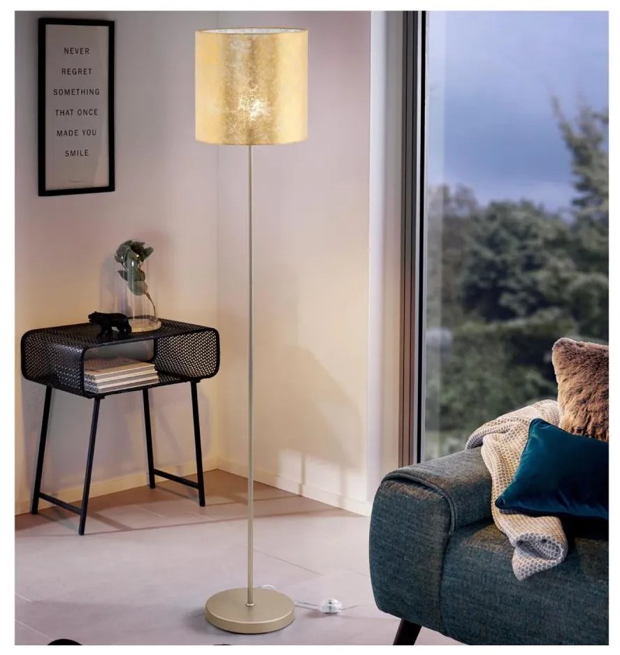 Eglo 97647 - Lampada da terra VISERBELLA 1xE27/60W/230V