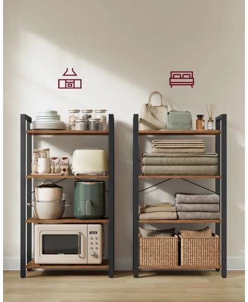 Libreria NAVARO marrone/nera