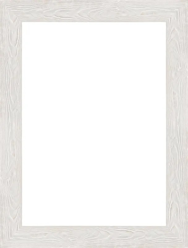 Cornice Raia bianco opaco per foto da 50x70 cm