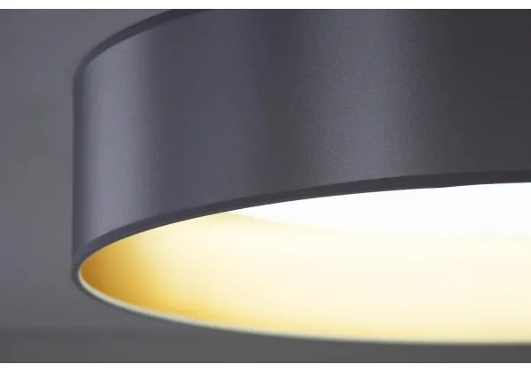 Duolla - Plafoniera LED ROLLER LED/24W/230V diametro 45 cm argento/oro