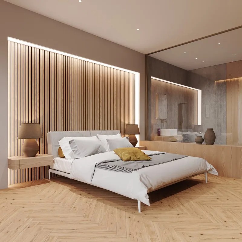 Parquet multistrato spina italiana S in rovere naturale spazzolato natura sp. 14/3.3 mm 0.6915 m²