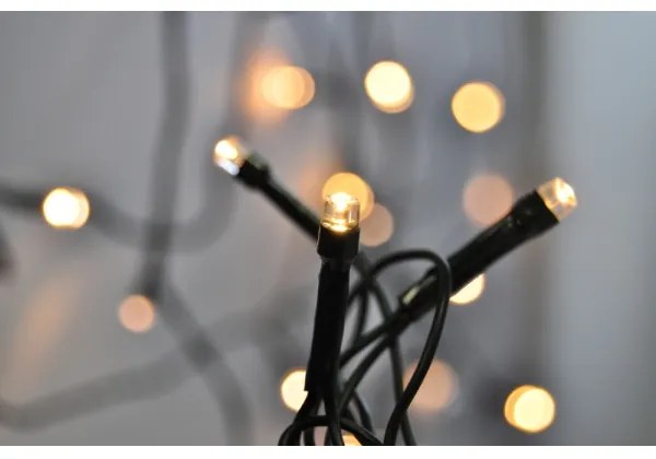 Solight 1V05-WW- LED Catena luminosa per esterni 500xLED/8 funzioni IP44 55m bianco caldo