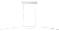 Lampada A Sospensione Design Sunset Led Integrato 36 W In Alluminio Bianco