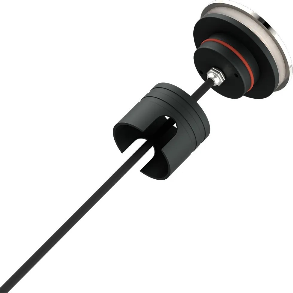 Faro LED interrato da Giardino 6W IP67 24V Luce Radente 360°- Inox Colore Bianco Caldo 3.000K