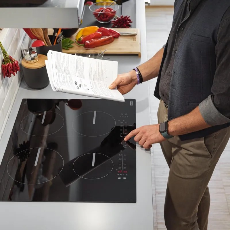 Piano cottura a induzione 4 zone FRANKE nero