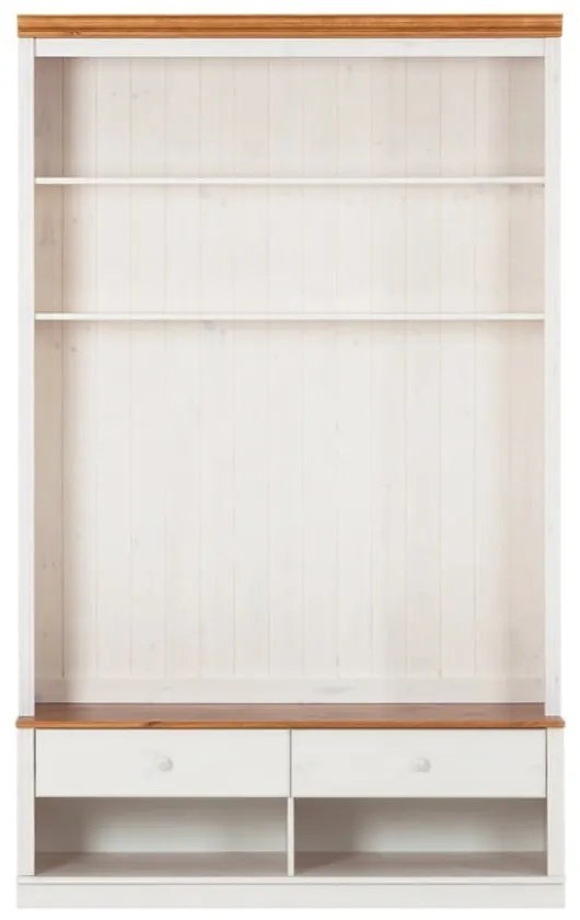 Set TV in legno di pino bianco 140x223 cm Anita - Støraa